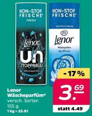 NETTO LENOR Wäscheparfüm Angebot