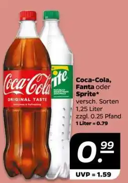 NETTO Coca-Cola, Fanta oder Sprite Angebot