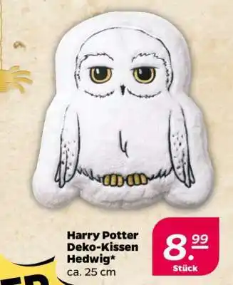 NETTO Harry Potter Deko-Kissen Hedwig Angebot