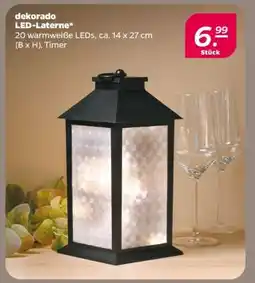 NETTO dekorado LED-Laterne Angebot