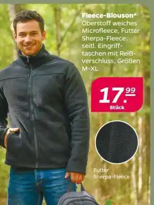NETTO Fleece-Blouson Angebot