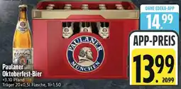 Edeka Paulaner Oktoberfest-Bier Angebot