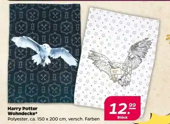 NETTO Harry Potter Wohndecke Angebot