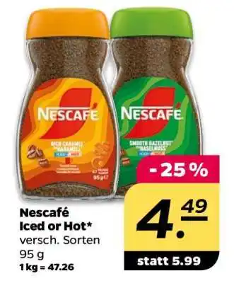 NETTO Nescafé Iced or Hot Angebot
