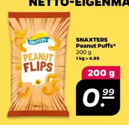 NETTO SNAXTERS Peanut Puffs Angebot