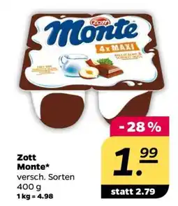 NETTO Zott Monte Angebot