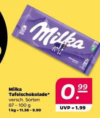 NETTO Milka Tafelschokolade Angebot