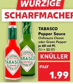 Kaufland TABASCO Pepper Sauce Angebot