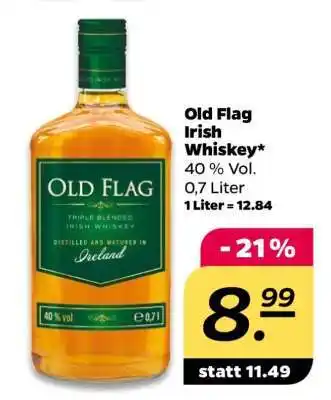 NETTO Old Flag Irish Whiskey Angebot