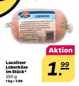 NETTO Lausitzer Leberkäse im Stück Angebot