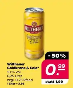 NETTO WILTHENER Goldkrone Cola Angebot