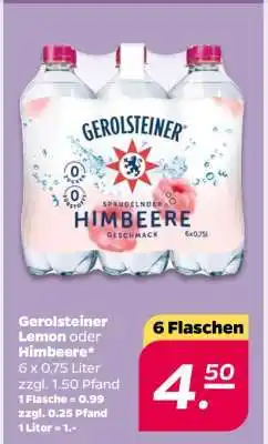 NETTO Gerolsteiner Lemon oder Himbeere Angebot