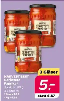 NETTO HARVEST BEST Geröstete Paprika Angebot