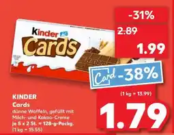 Kaufland Kinder Cards Angebot