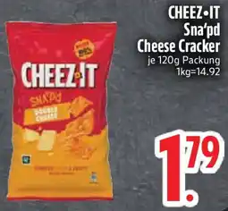Edeka CHEEZ-IT Sna'pd Cheese Cracker Angebot