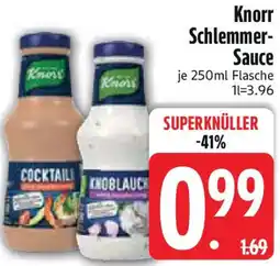 Edeka Knorr Schlemmer Sauce Angebot