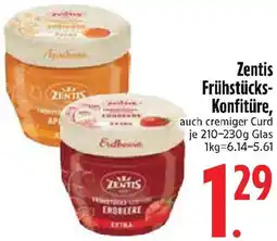 Edeka Zentis Frühstücks Konfitüre Angebot