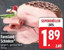 Edeka Zimmermann Farmland Schinken Angebot