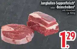 Edeka Jungbullen-Suppenfleisch oder Beinscheiben Angebot