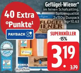 Edeka Edeka Geflügel-Wiener Angebot