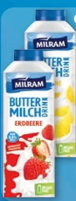 Aldi Nord Milram Buttermilch Drink Erdbeere Angebot