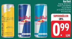 Edeka Red Bull Energy Drink Angebot