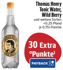 Edeka Thomas Henry Tonic Water, Wild Berry Angebot