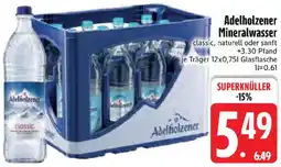 Edeka Adelholzener Mineralwasser Angebot