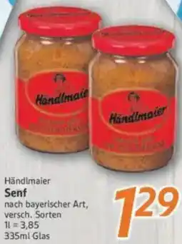 inkoop Händlmaier Senf Angebot