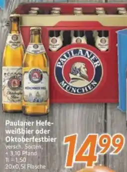inkoop Paulaner Hefeweißbier oder Oktoberfestbier Angebot