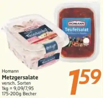inkoop Homann Metzgersalate Angebot