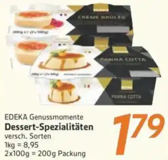 inkoop EDEKA Genussmomente Dessert-Spezialitäten Angebot