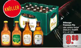 Profi Getränke Bitburger Premium Pils Angebot