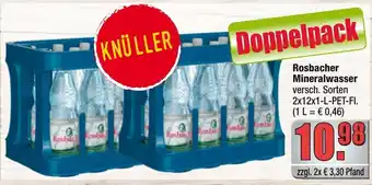 Profi Getränke Rosbacher Mineralwasser Angebot