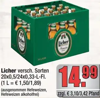 Profi Getränke Licher Angebot