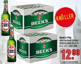 Profi Getränke Beck's Pils Angebot