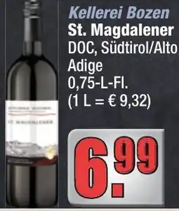 Profi Getränke Kellerei Bozen St. Magdalener Angebot
