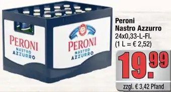 Profi Getränke Peroni Nastro Azzurro Angebot