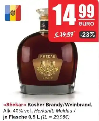 LEDO Shekar Kosher Brandy/Weinbrand Angebot