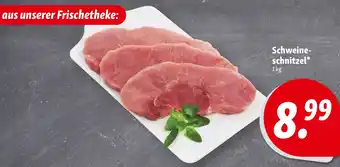 Nah & Frisch Schweineschnitzel Angebot