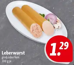 Nah & Frisch Leberwurst Angebot