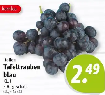 Nah & Frisch Italien Tafeltrauben blau Angebot