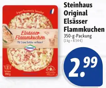 Nah & Frisch Steinhaus Original Elsässer Flammkuchen Angebot