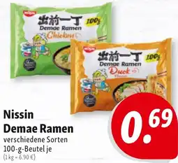 Nah & Frisch Nissin Demae Ramen Angebot