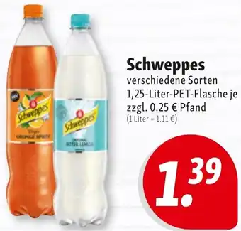 Nah & Frisch Schweppes Angebot