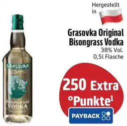 Edeka Grasovka Original Bisongrass Vodka Angebot