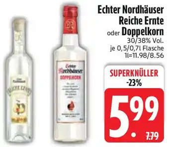 Edeka Echter Nordhäuser Reiche Ernte oder Doppelkorn Angebot