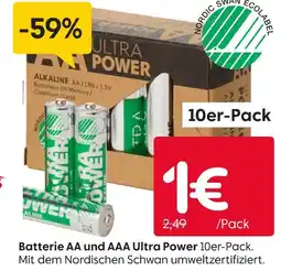 Rusta Ultra power batterie aa ultra power Angebot