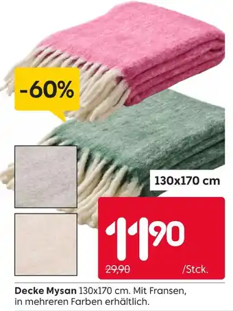Rusta Decke mysan Angebot