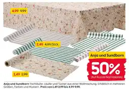 Rusta Anja und sundborn tischläufer Angebot